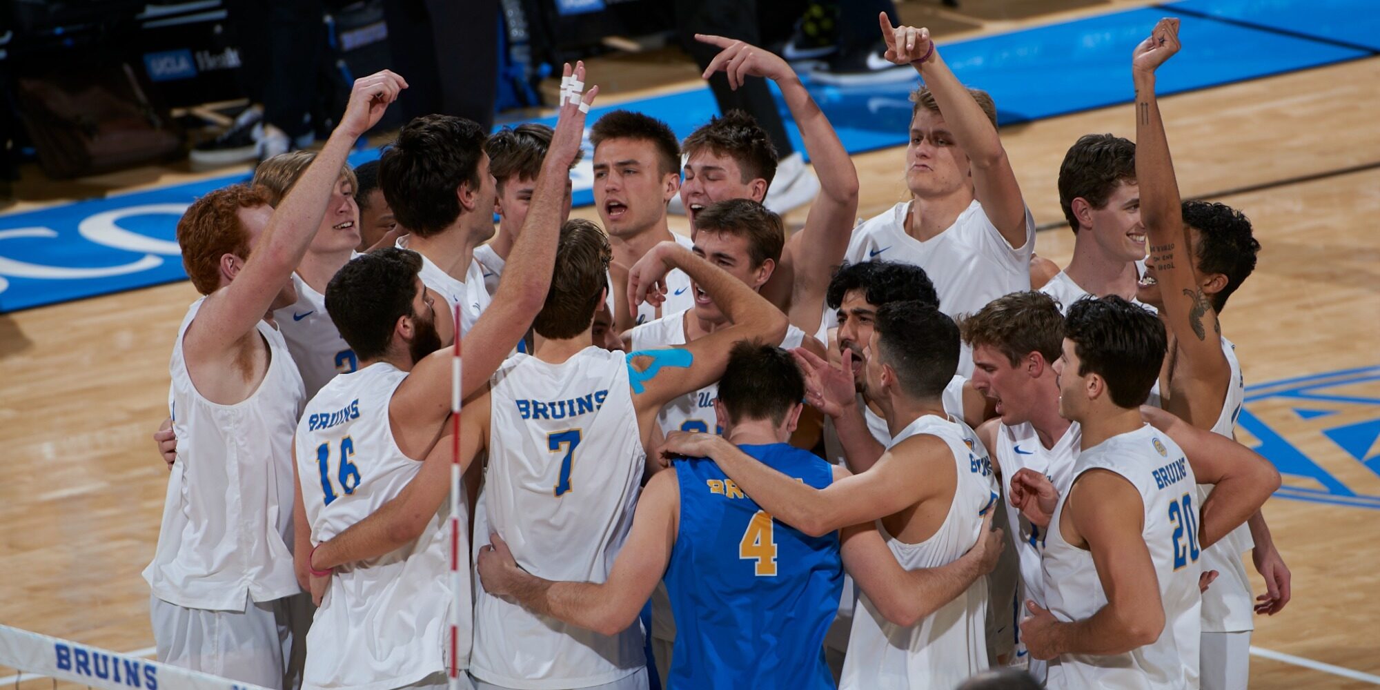 UCLA Men's Volleyball celebration