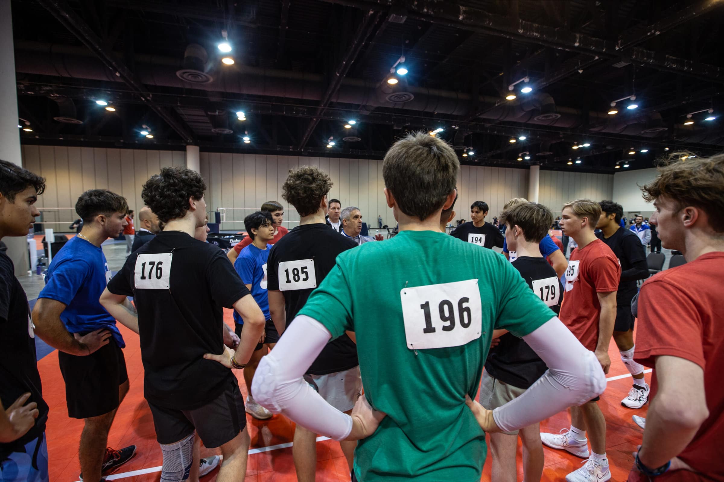 Boys High School Showcase during the AVCA Convention