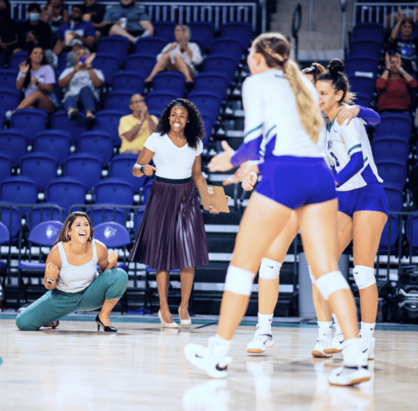 Volleyball coach Thais Baziquetto-Allen