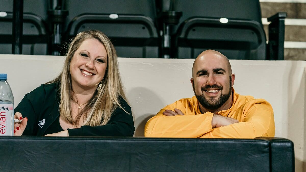 Tennessee Tech staff watching a match