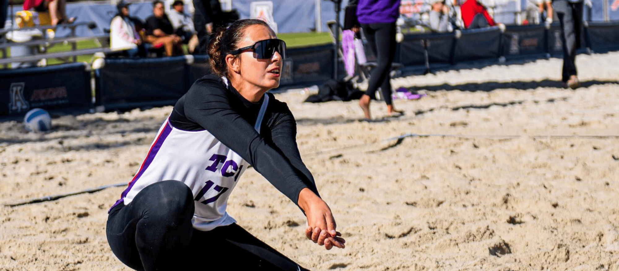 TCU is No. 1 in the latest AVCA Beach Volleyball Poll, which covers the week of March 31 to April 6.
