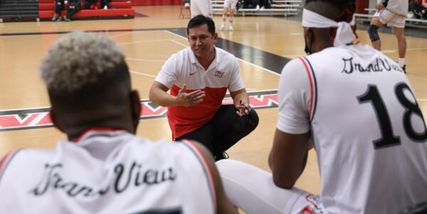 Donan Cruz of Grand View was a four-time recipient of the AVCA Coach of the Year award for NAIA men's volleyball