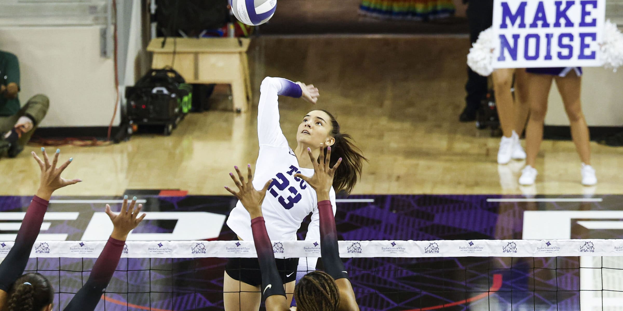 Melanie Parra of Texas Christian volleyball