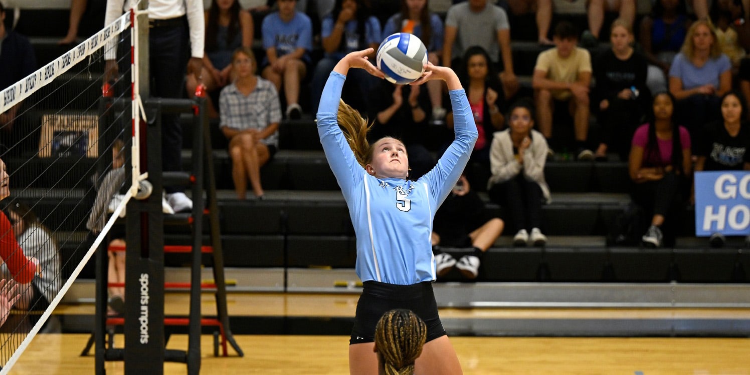 Helena Swaak of Johns Hopkins volleyball
