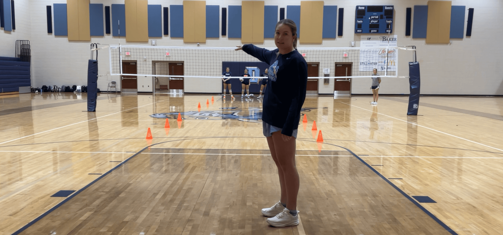 Weekly Assist eNewsletter: Competitive Serving Drill with Coach Hayley Hoover