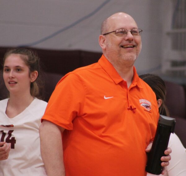 USMC - AVCA Battles Won Award. Susquehanna women's assistant volleyball coach Greg Kimmel