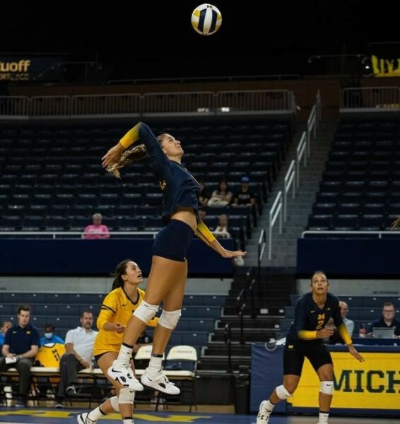 Haley Hallgren - Michigan Volleyball
