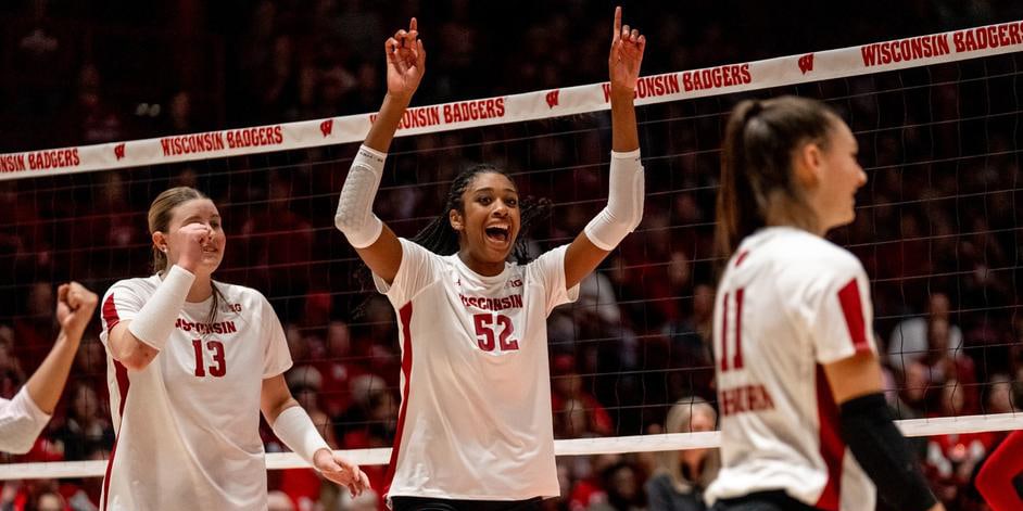 Wisconsin is No. 1 in the Oct. 16 AVCA/TARAFLEX Division I Women's Volleyball Poll.