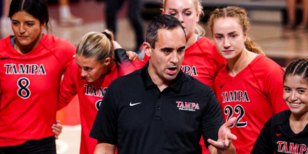 Brian Imperiale of Tampa is the 2023 AVCA Division II Assistant Coach of the Year for women's volleyball.
