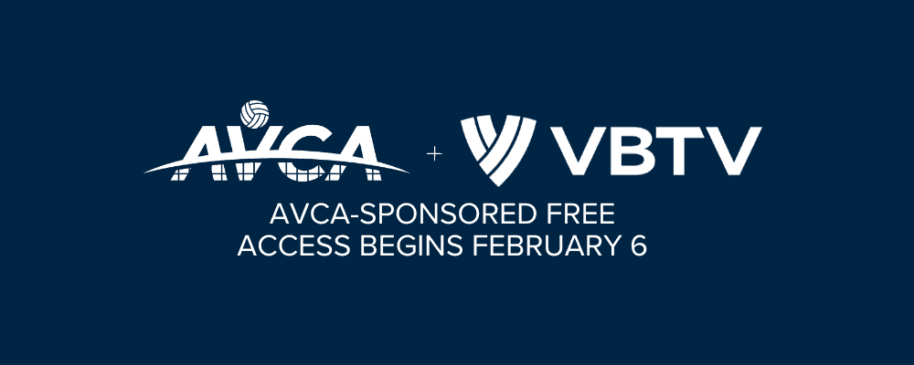 AVCA-Sponsored Free Access to VBTV Begins Feb. 6