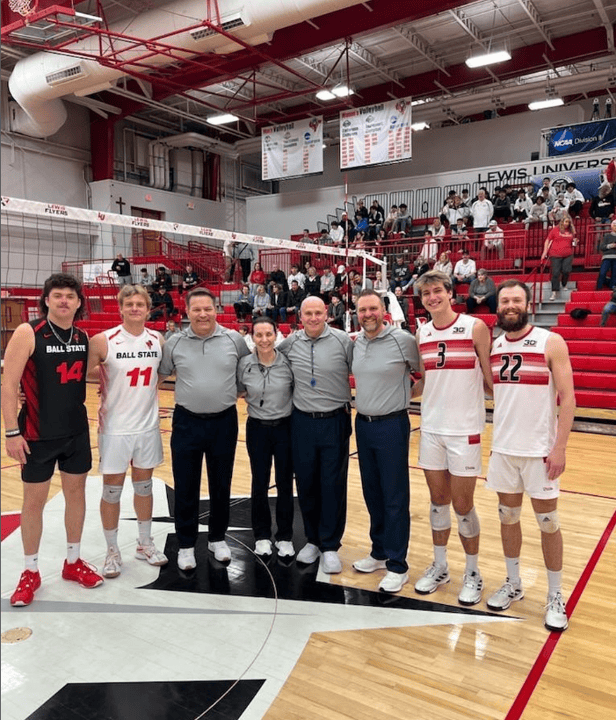 2025 #OFFICIATIONWEEK Lewis University Ball State
