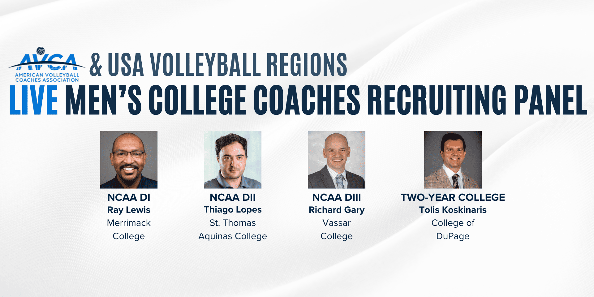 Recruiting Panel: Men’s College Coaches