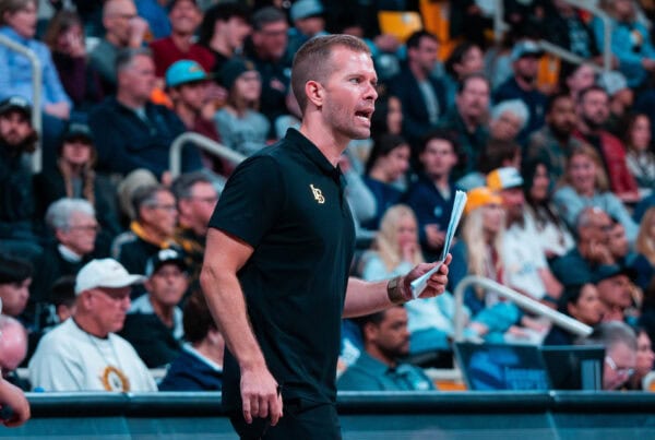 Nick MacRae of LONG BEACH STATE UNIVERSITY is the 2024 AVCA National Collegiate Men's Volleyball Assistant Coach of the Year.
