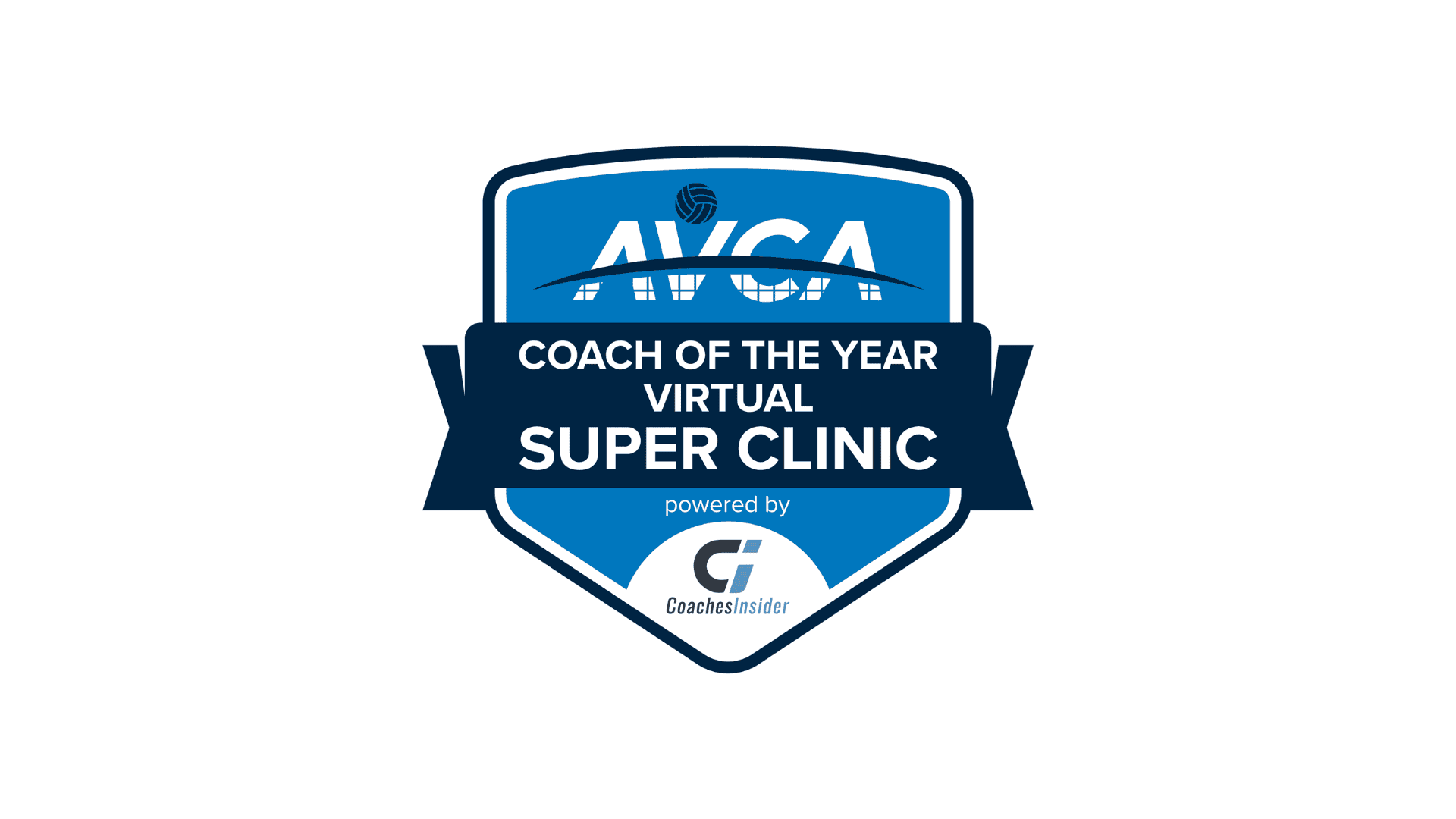 2025 AVCA Coach of the Year Super Clinic Logo 3