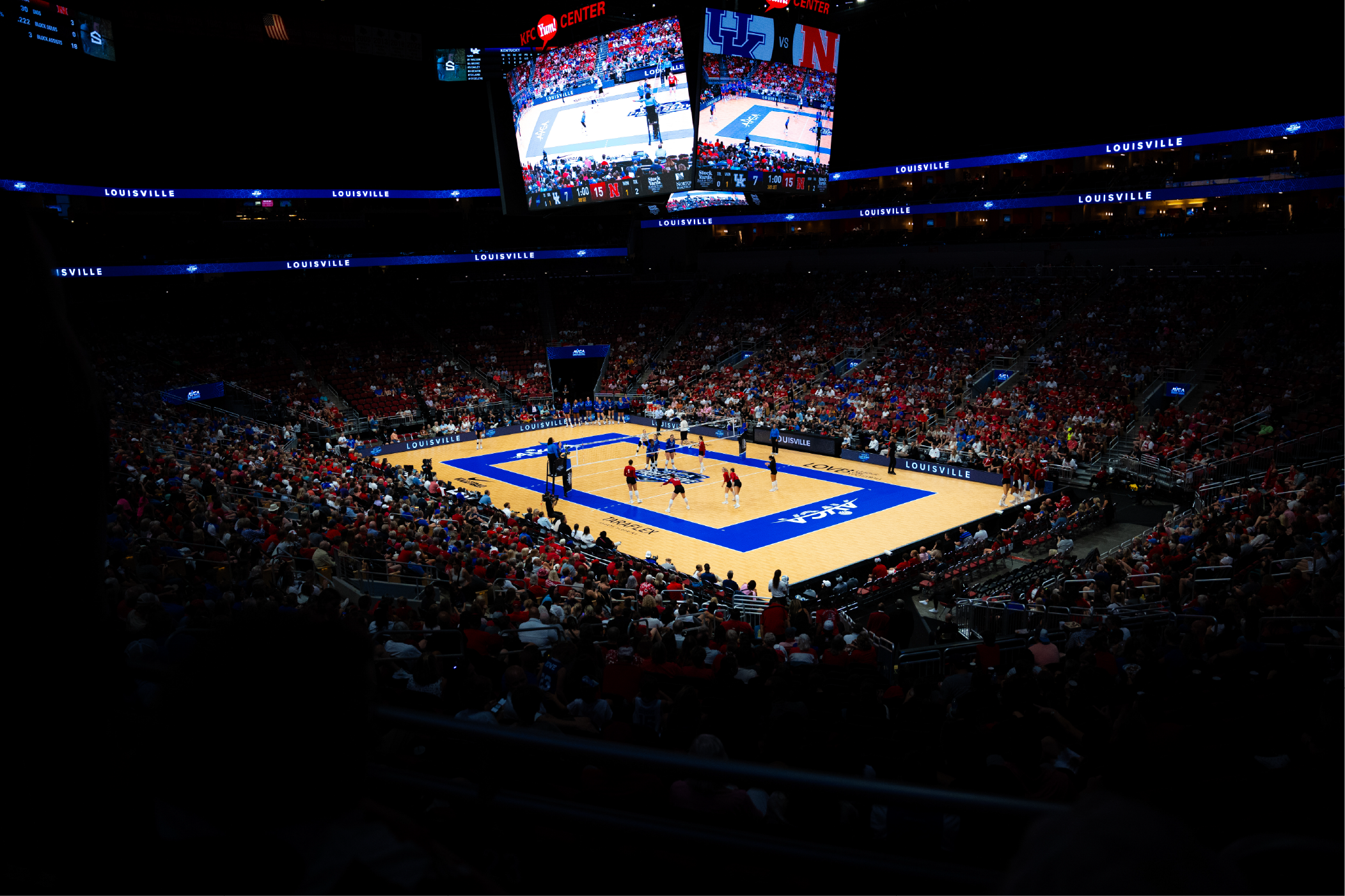 2024 AVCA First Serve at Louisville's KFC Yum Center