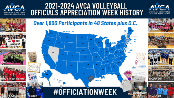 2021-2024 #OFFICIATIONWEEK History