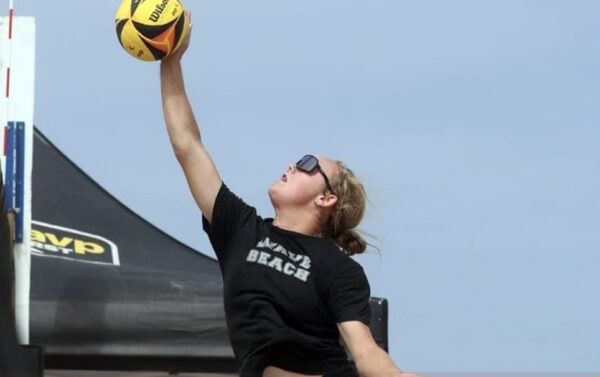 CARLY HIXSON of Cathedral Catholic HS is a 2024 AVCA Junior Beach second-team All-American.