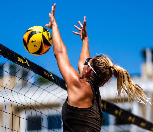 SUMMER WITHERBY of Spiker Beach Volleyball Club is a 2024 AVCA Junior Beach second-team All-American.