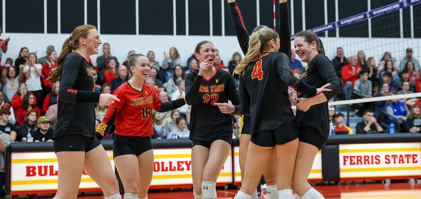 11-25-24 Dvision II WVB Poll - Ferris State - banner