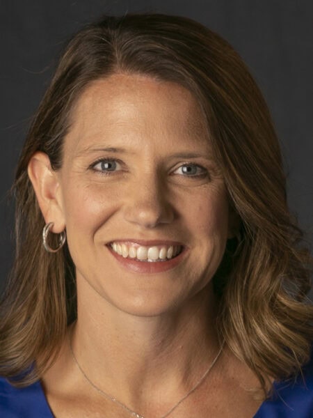 Kirsten Bernthal Booth of Creighton is the 2024 West Region Coach of the Year.