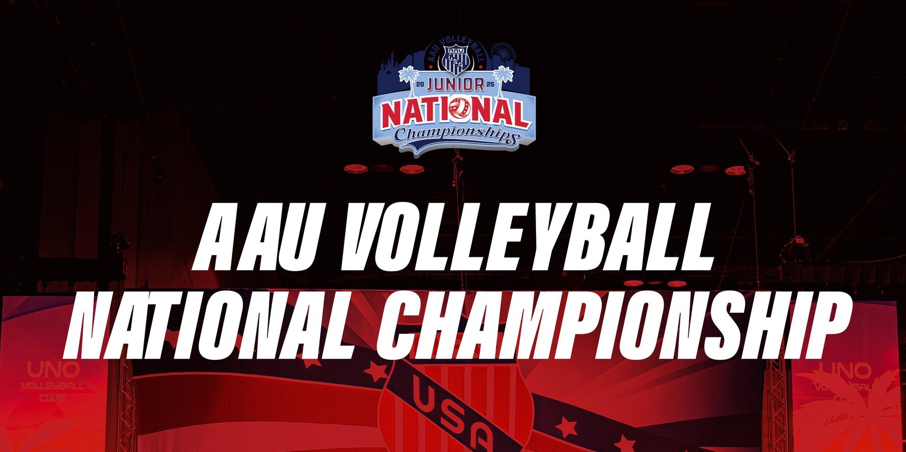 AAU Volleyball National 2024 Championships graphic