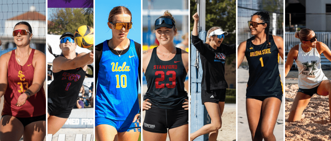 The 2025 NCAA beach volleyball season begins February 20.