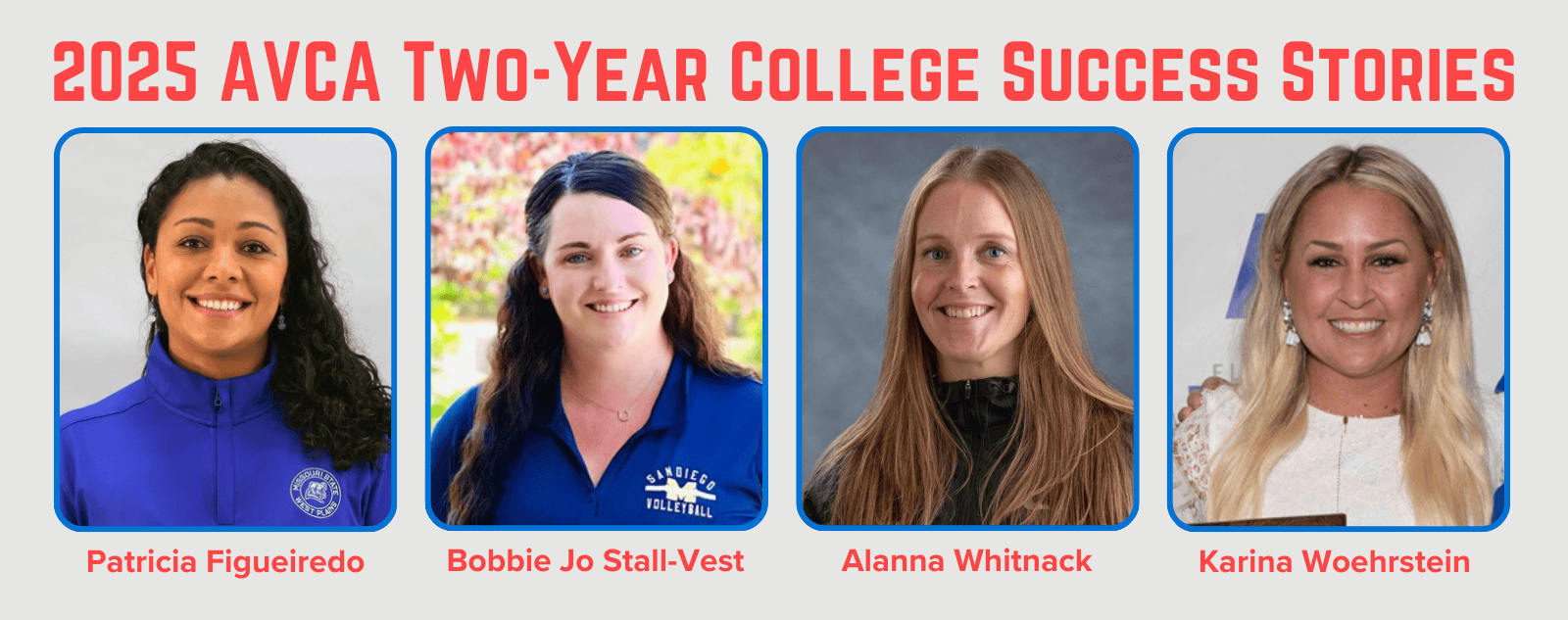 2025 AVCA Two-Year College Success Stories