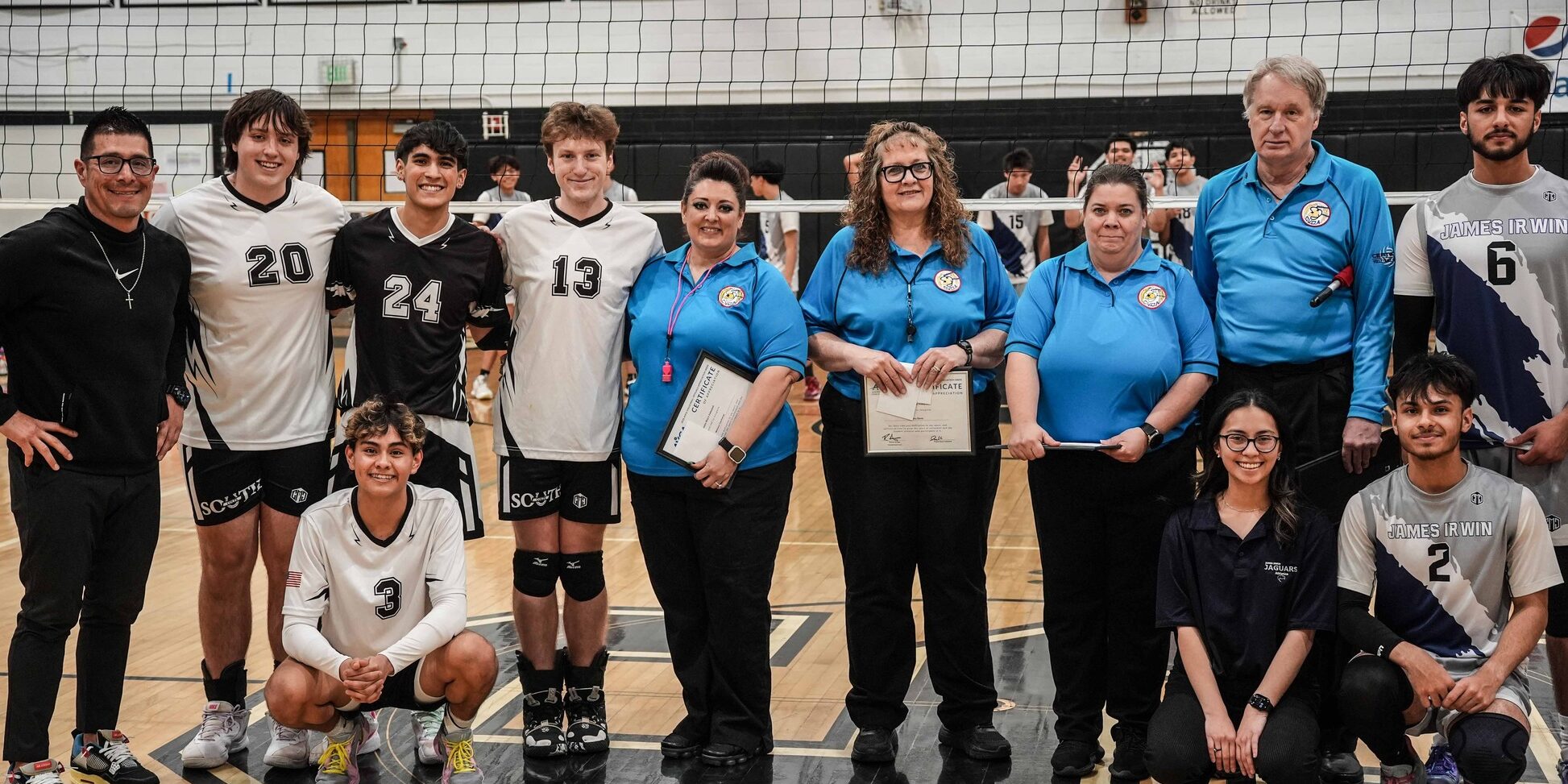 Participants in the 2025 AVCA Spring Volleyball Officials Appreciation Week.