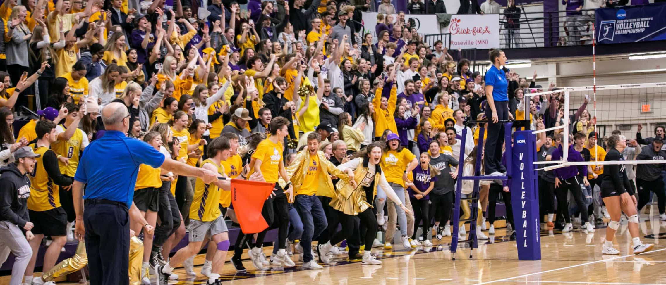 University of Northwestern (Minnesota) women's volleyball match