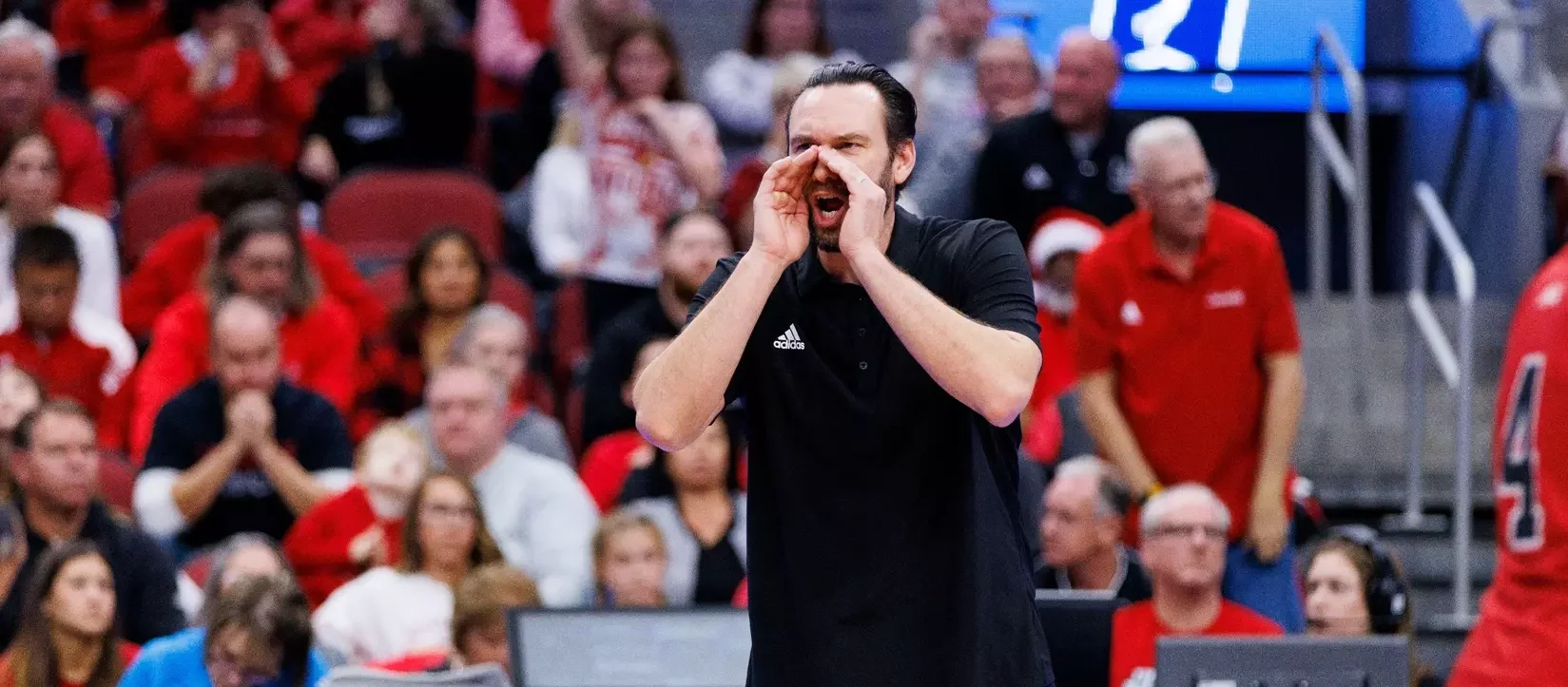 University of Louisville women's volleyball coach Dan Meske