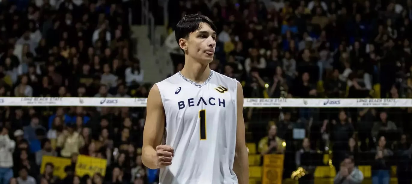 Long Beach State is ranked No. 1 in the AVCA National Collegiate men's volleyball poll for the week of Feb. 24-March 2.