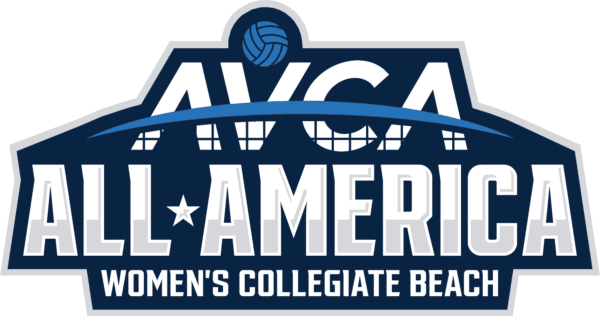 2025 AVCA Collegiate Beach All-America Teams logo