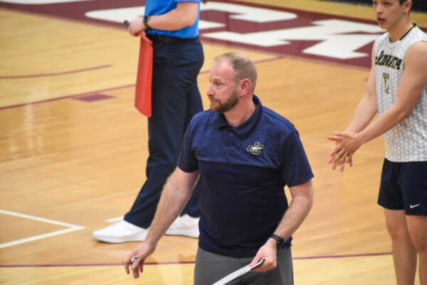 Brandin McDonough of Juniata College is the 2025 AVCA Division III Men's Volleyball Assistant Coach of the Year.