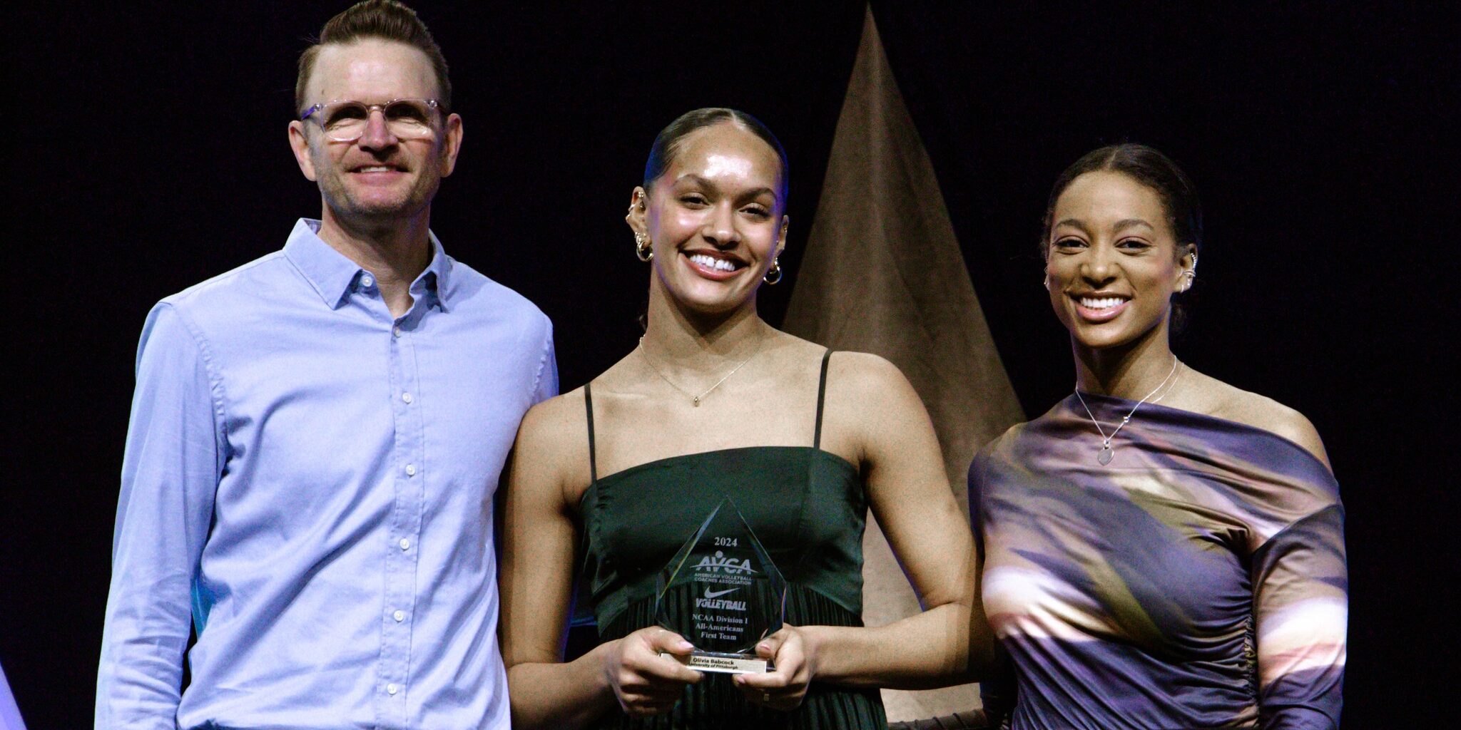 Olivia Babcock of Pittsburgh was the 2024 AVCA Division I Women's Volleyball Player of the Year, presented by Nike.
