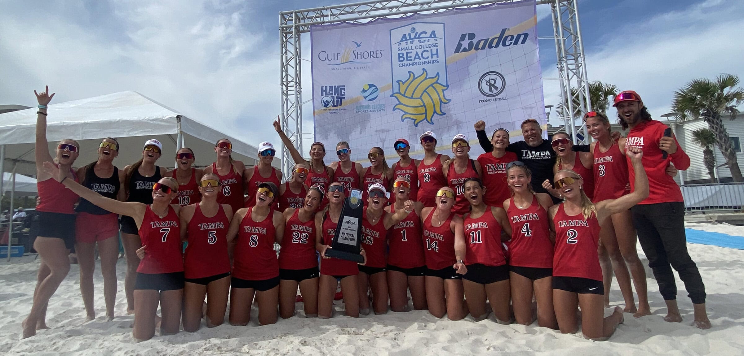 Tampa earns DII crown at AVCA Small College Beach Championships
