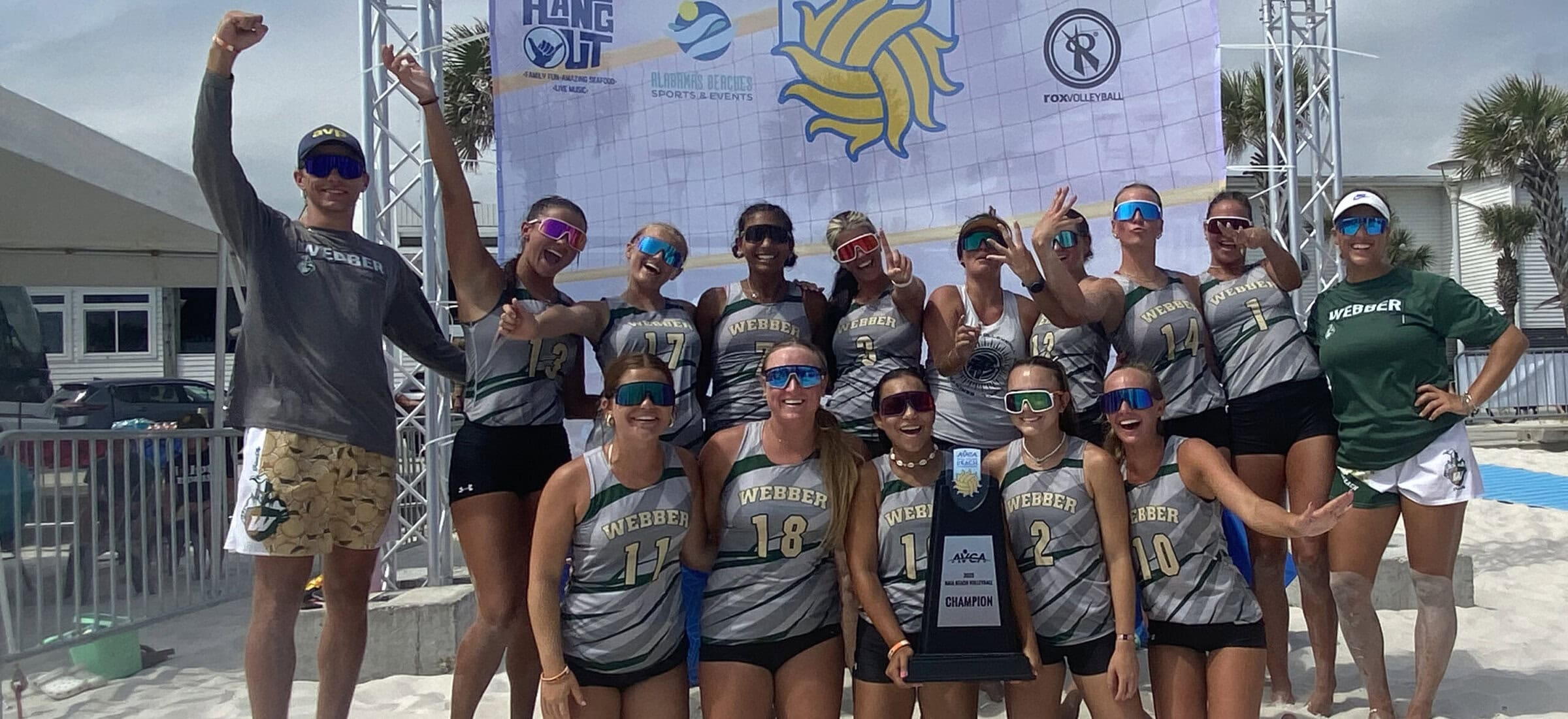 Webber wins NAIA title at AVCA Small College Beach Championships