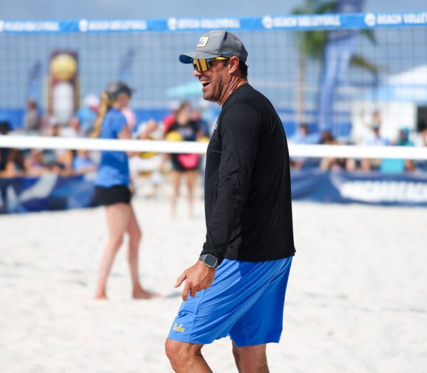 The 2025 AVCA Collegiate Beach Volleyball Assistant Coach of the Year is Jose Loiola of UCLA.