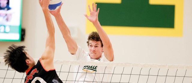 Grayson Bradford of Mira Costa High School in California is the 2025 AVCA Boys High School Volleyball Player of the Year.