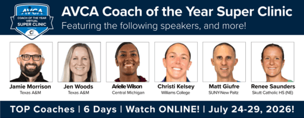2026 AVCA Super Clinic Presenters