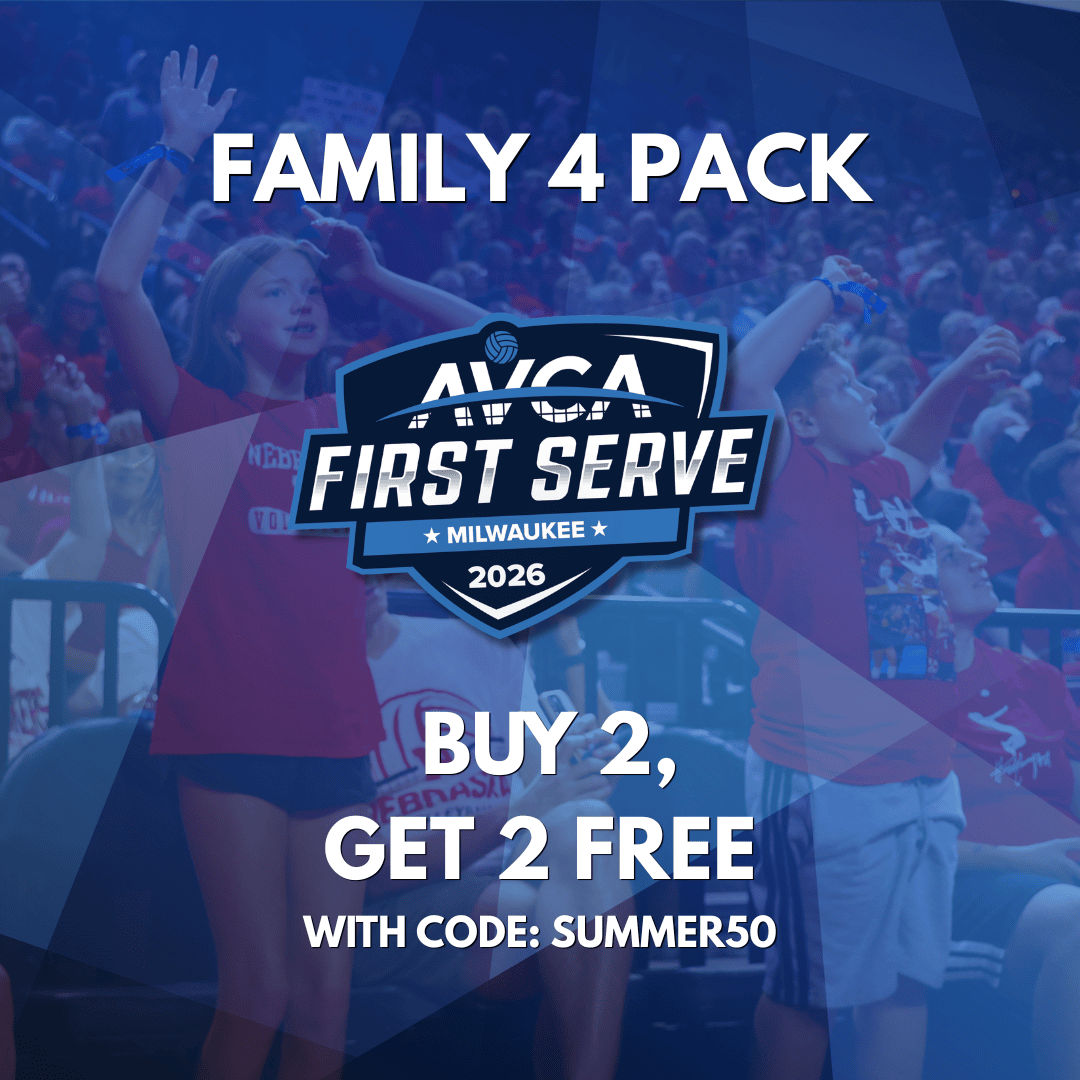 AVCA First Serve Family 4 Pack