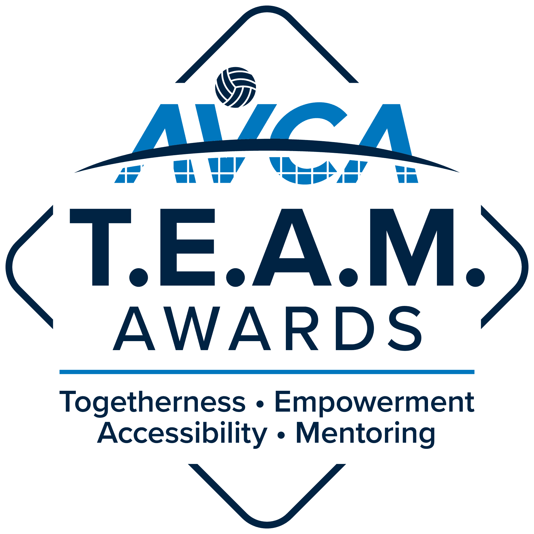 AVCA T.E.A.M. Awards logo