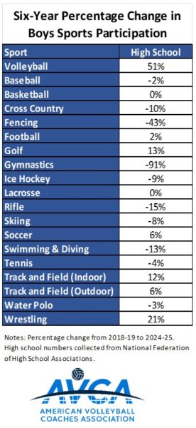 2025 6-Year Boys Volleyball Growth