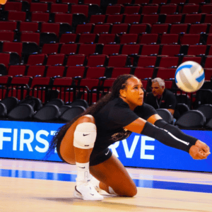 volleyball player passing