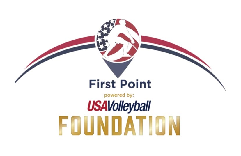 First-Point-w-USAV-logo-2 First Point Volleyball Foundation with USA Volleyball Logo