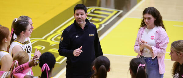Matt Verlinghieri of Rowan is the 2025 AVCA Division III Women's Volleyball Assistant Coach of the Year.