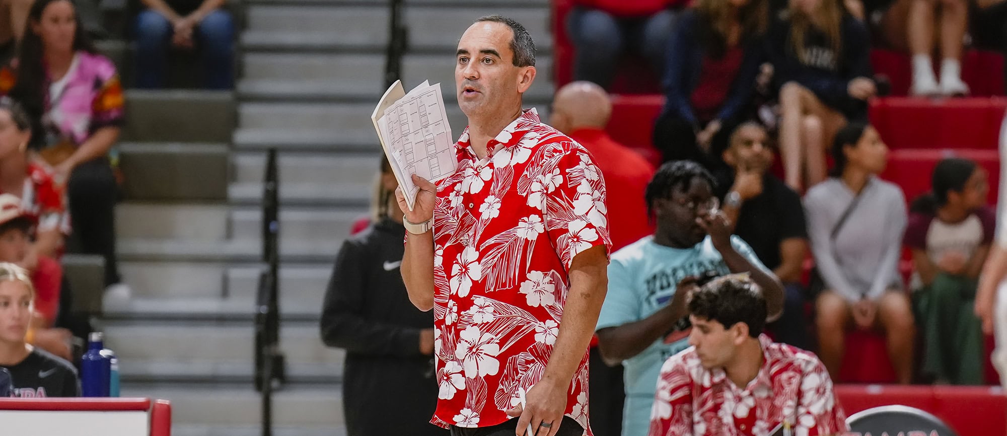 Brian Imperiale of Tampa is the 2025 AVCA Division II Women's Volleyball Coach of the Year.