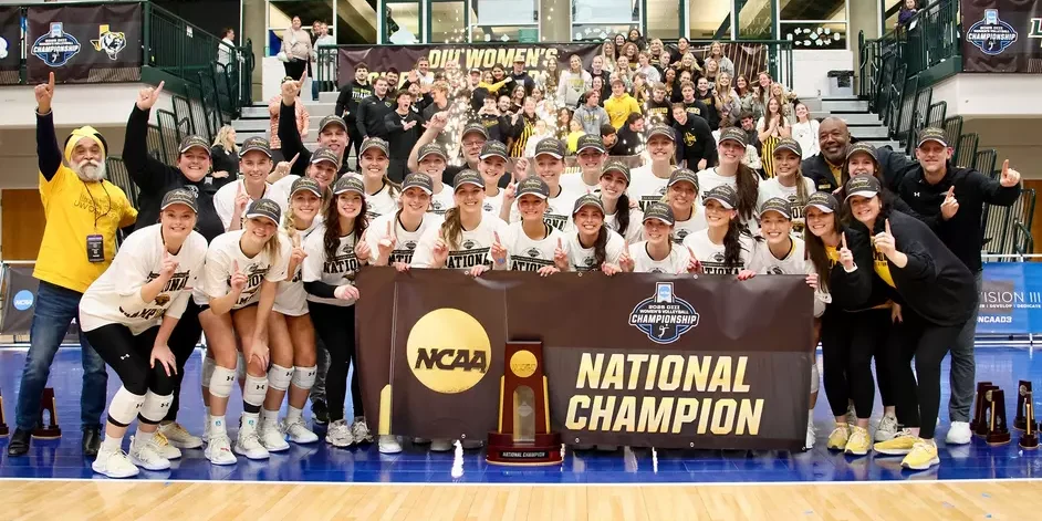 2025 D3 Women's Volleyball Champions