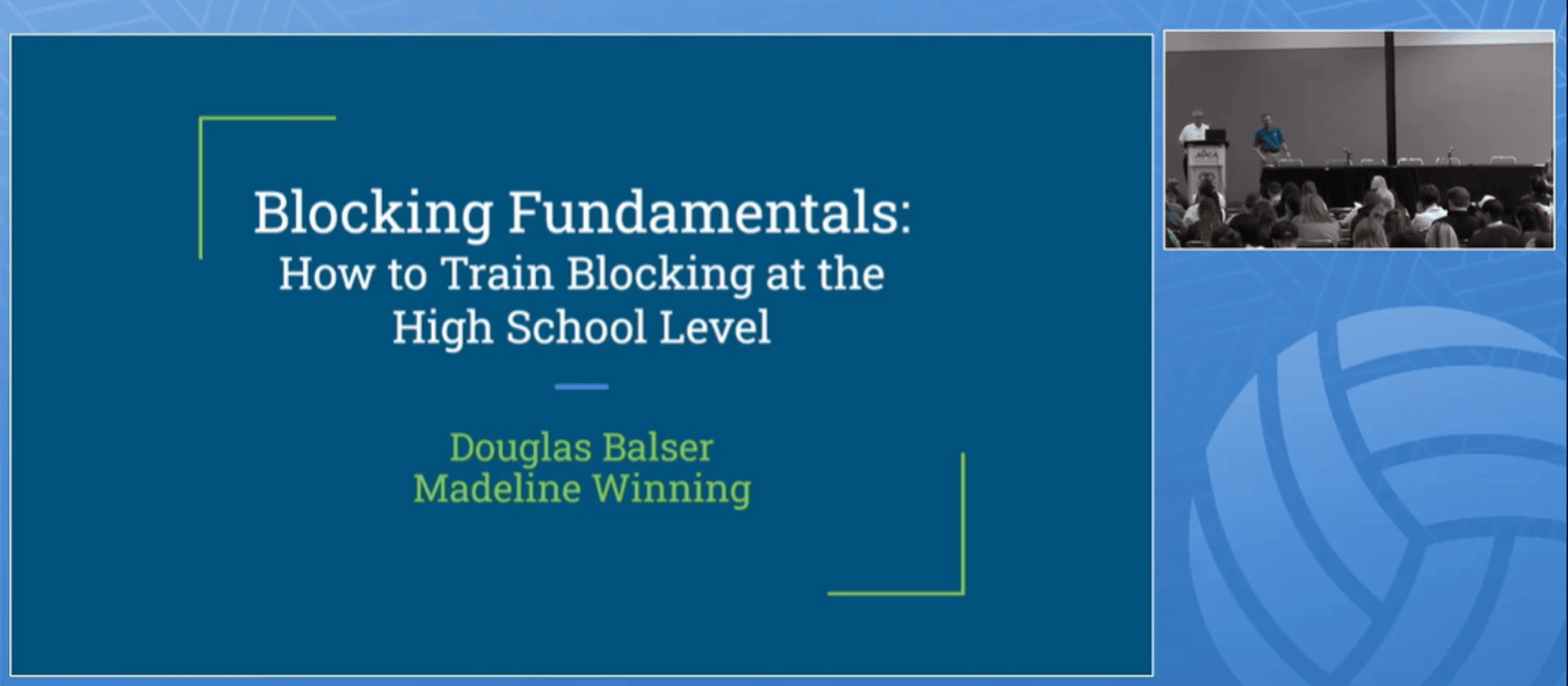 Blocking Fundamentals: How to Train Blocking at the High School Level