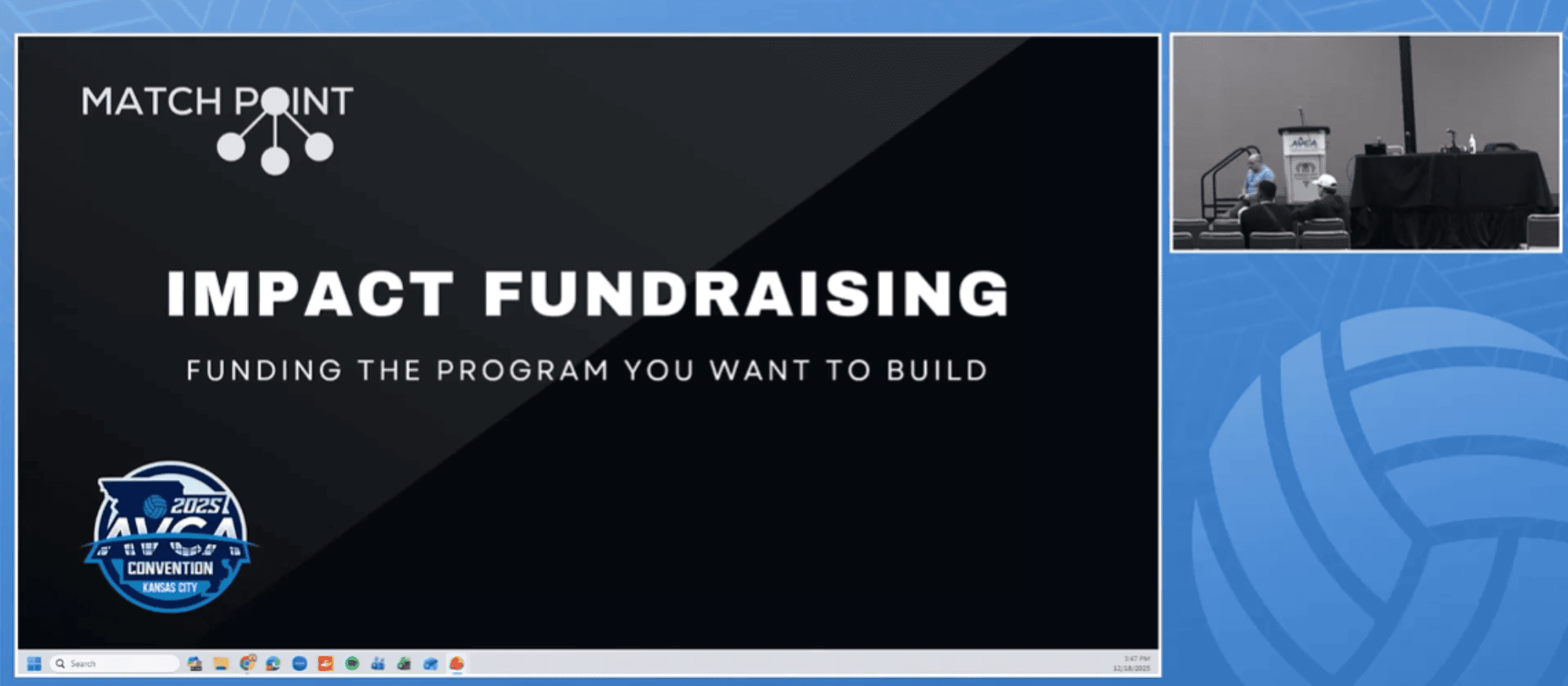 Building Relationships to Fundraise for Your Program (presented by Lucky Dog Volleyball)