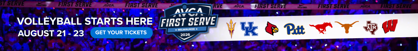 AVCA First Serve 2026 Promotion